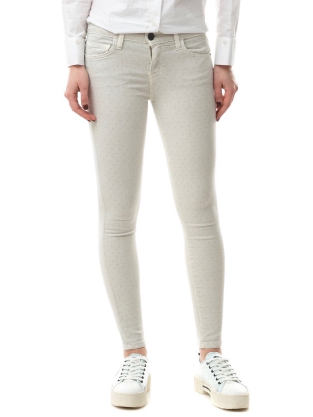 Current Elliott Stiletto Grey Jeans